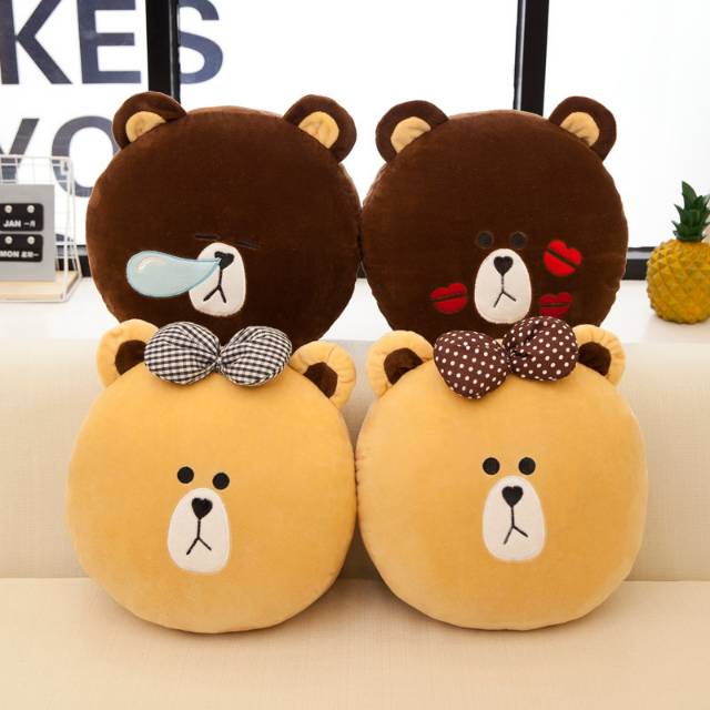 BOS638 Boneka  Bantal Selimut Balmut Beruang Teddy  Bear  