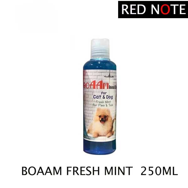 Shampoo BOAAM Fresh Mint for Flea &amp; Tick 250ml