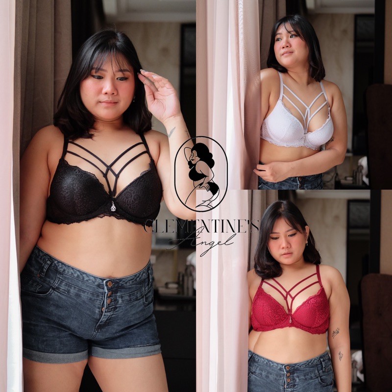 Push up bra jumbo bh big size plus wanita chika import pushup sexy