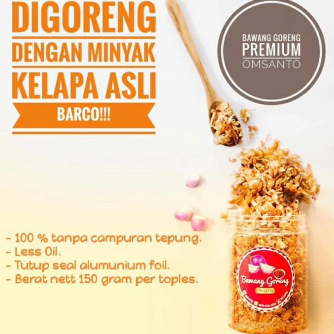 

Bawang Goreng Murni Premium - Harga Promo!!!