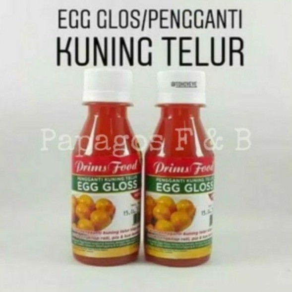

Egg Gloss Glaze Olesan Pengganti Kuning Telur Prime Food 140 ml