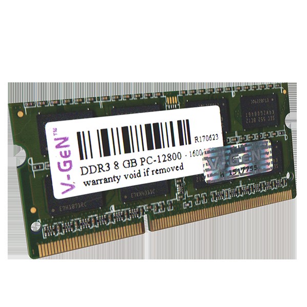 Ram Laptop Sodimm V-Gen Platinum DDR3 2GB, 4GB, 8GB 10600/12800 Ram untuk Laptop / Notebook V Gen Genuine Garansi LifeTime Resmi VGen