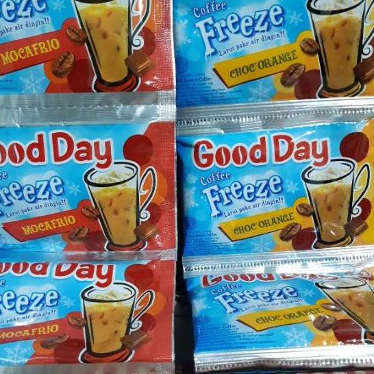 

Gratis Ongkir!! (pxz-764) Kopi Good Day Freeze 10x30 gram 2 variant