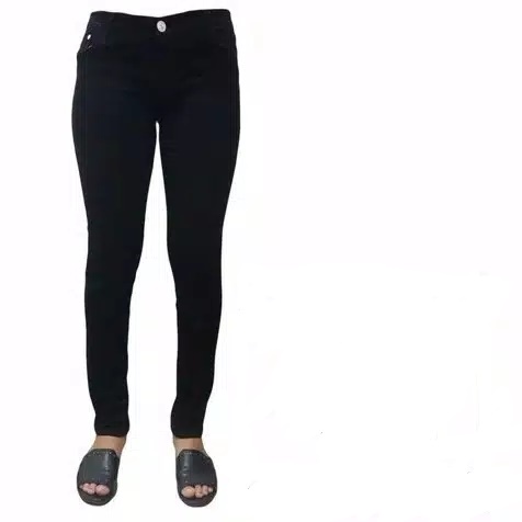 Celana jeans wanita skinny Prada soft jeans wanita  premium warna iceblue navy hitam  spray ukuran 27-38