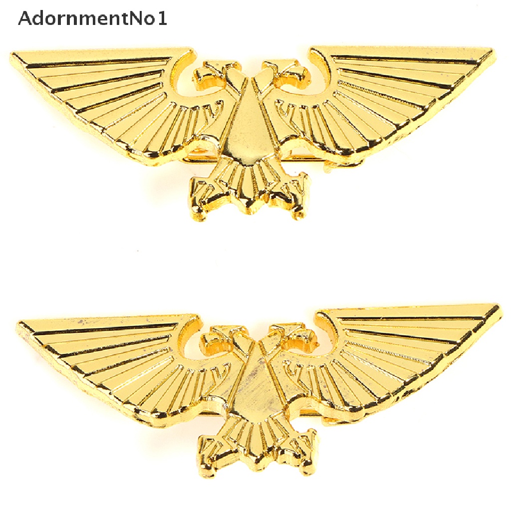 (AdornmentNo1) 1pc Bros / Pin Kepala Elang Empire Warna Gold Untuk Aksesoris Wanita 2021