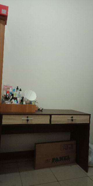 Rak Buku Lemari Buku Serbaguna Susun 2 Kayu Big Panel