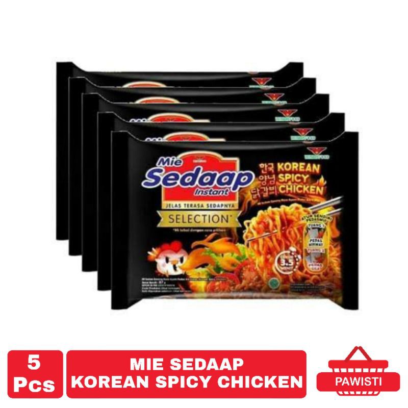 

5 PCS - MIE SEDAP GORENG KOREAN SPICY CHICKEN