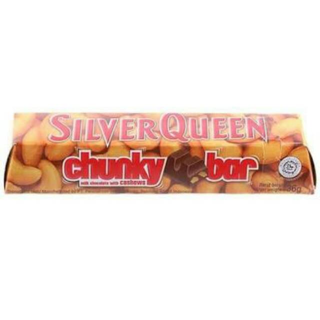 

Silver Queen Chunky Bar 33gram