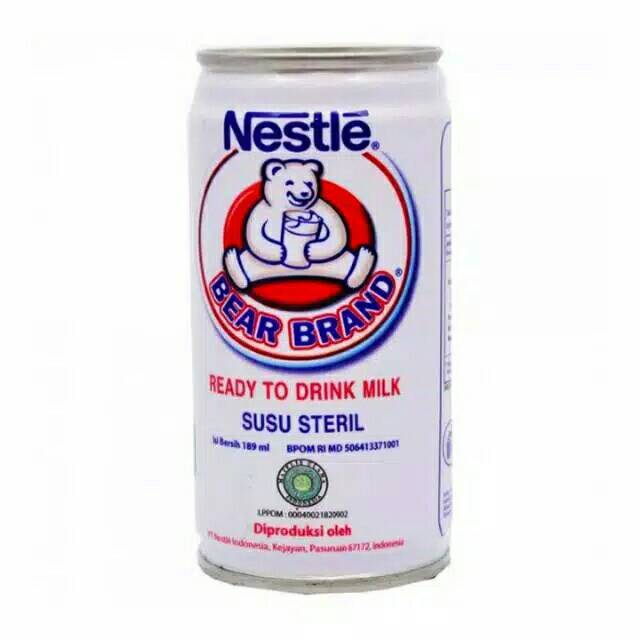 

Susu Netsle Bear brand 189 ml