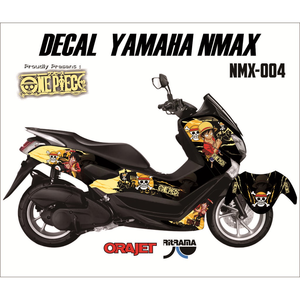 40+ Koleski Terbaik Stiker One Piece Nmax