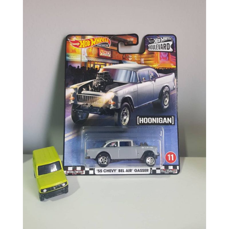 Hot wheels 55 Chevy Bel Air Gasser seri boulevard