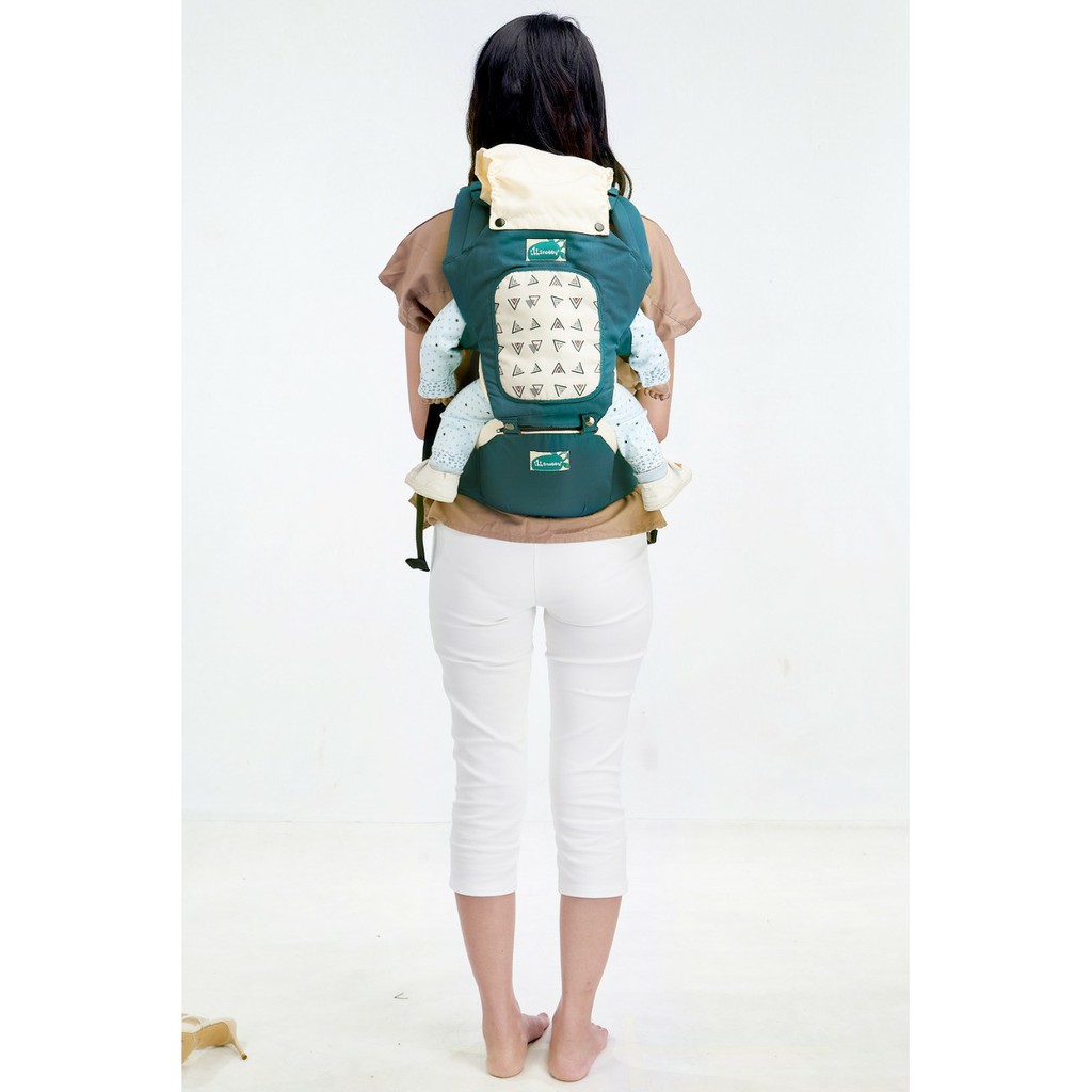 Snobby Gendongan Hip Seat 6 Posisi TPG5745 + saku aplikasi Ivory Series