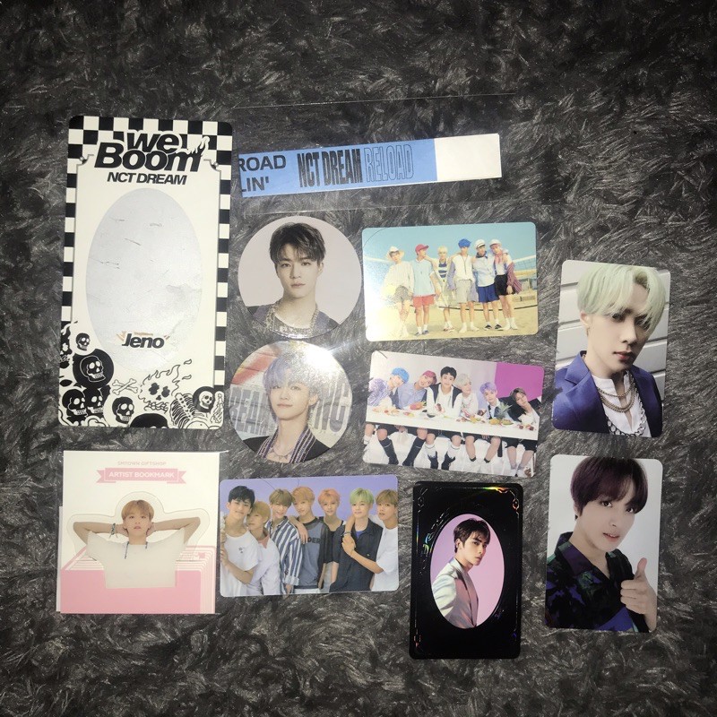 PC STICKER CC JENO JAEMIN NCT DREAM RIDIN RELOAD WE YOUNG WE GO UP