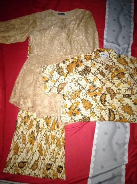 Couple Babydoll Caramel/batik/kebaya