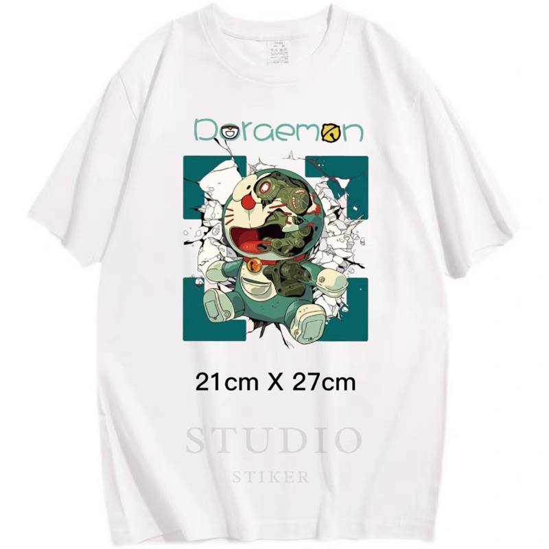 

StikerStudio - Sablon Kaos Doraemon Robot Stiker Baju / Doraemon Stiker Baju