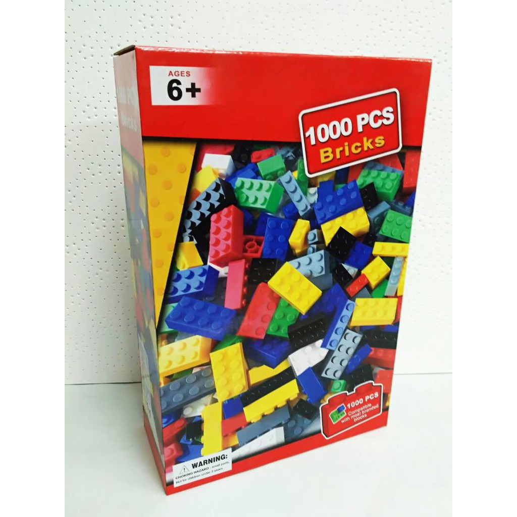Bricks 1000 Lego - Build blocks - 1000 Pcs
