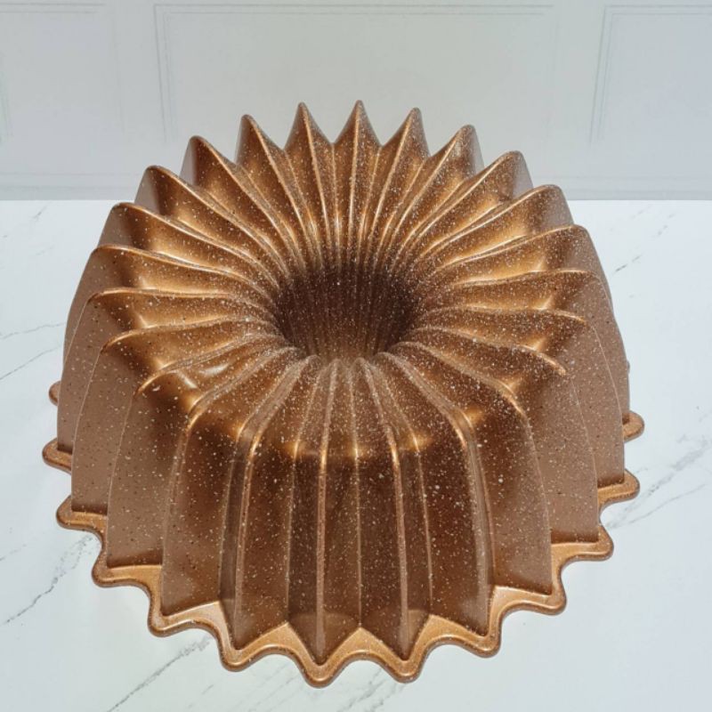 Brilliant Marble Coating bake pan / bundt pan / loyang marmer cake