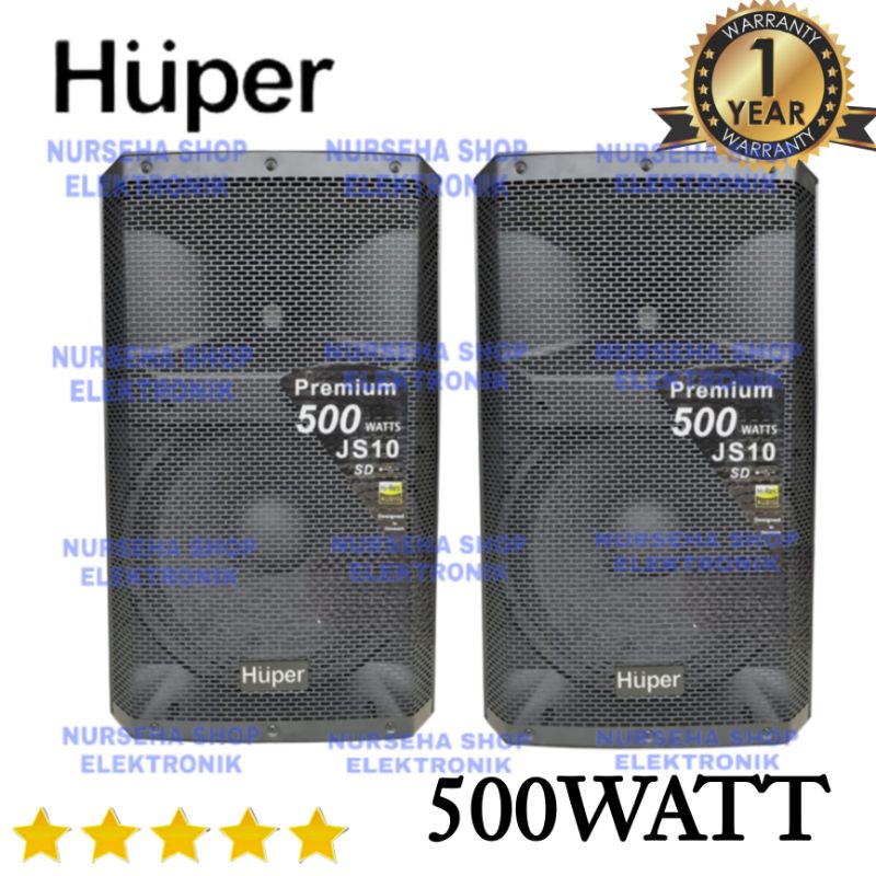 Speaker aktif Huper 15 inch JS10 original garansi resmi 1 tahun