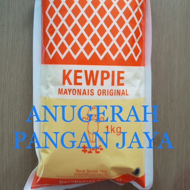 

Kewpie Mayonnaise Original 1kg. 1 karton isi 6