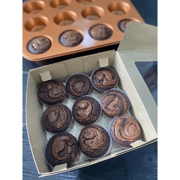 

Nutella Cup Brownies