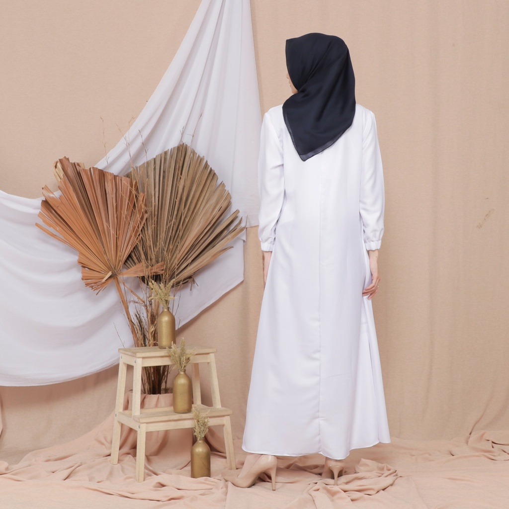 Alena Dress Pakaian Busana Baju Gamis Gaun Outfit Pesta Wanita Muslimah