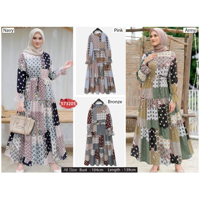 gamis kotak extu