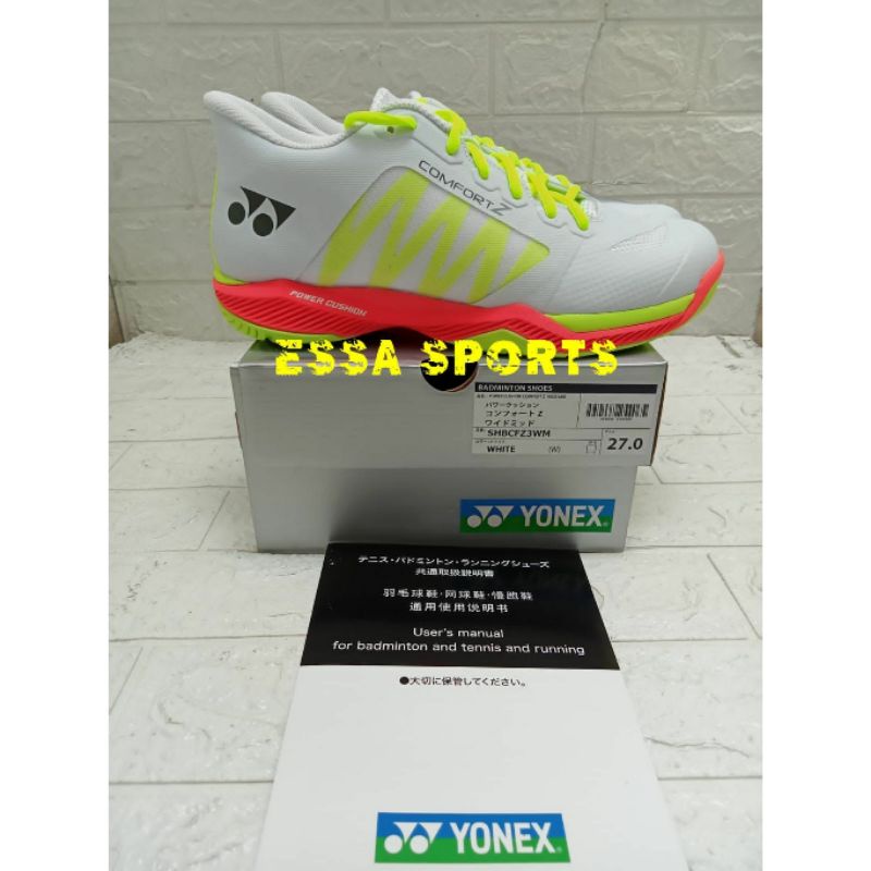 SEPATU YONEX COMFORT Z3 WHITE JP VERSION ORIGINAL