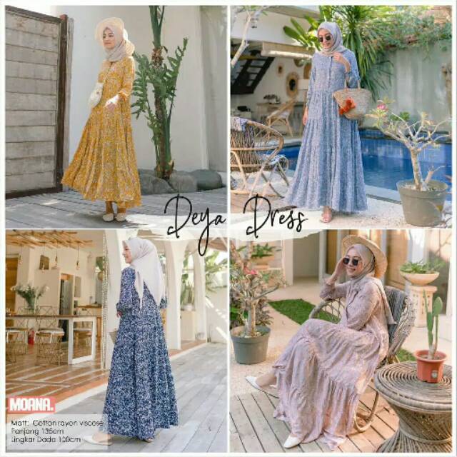 DF - DEYA DRESS // GAMIS RAYON