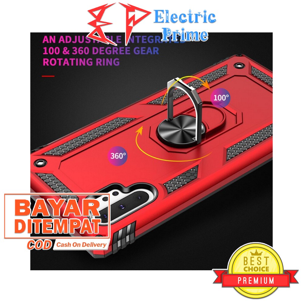 Case Samsung Galaxy Note 10 Plus Car Bracket Magnetic Casing Cover Ring iRing