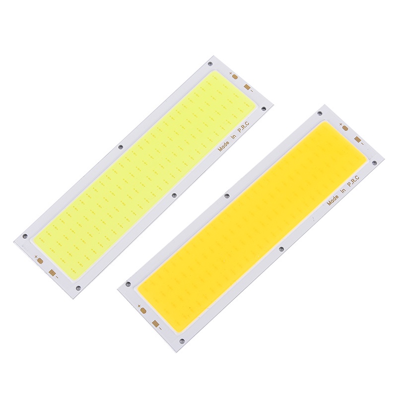 {LUCKID}1000LM 10W COB LED Strip Light High Power Lamp Chip Warm/Cool White 12V-24V hot