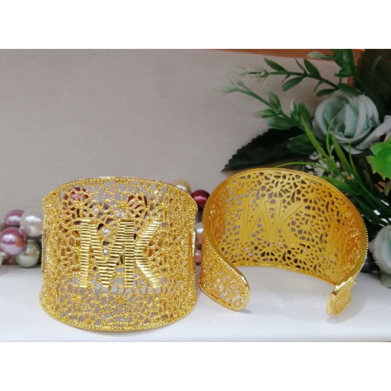 Gelabg kendari MK Perhiasan Dubai Lapis Emas 24K Gold Fashion Xuping Titanium