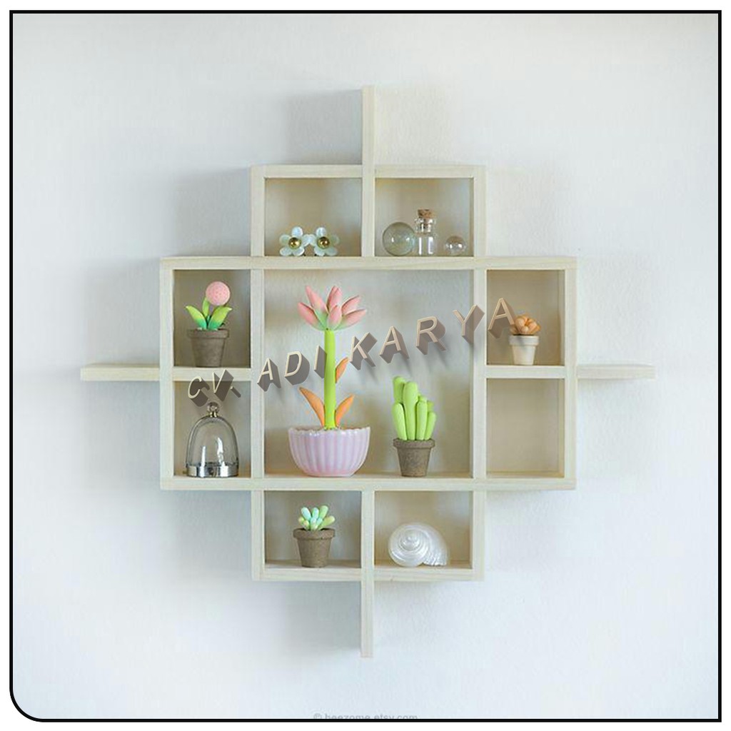 Rak Dinding Minimalis Sudut Tempel Pojok Susun Dapur Serba Guna