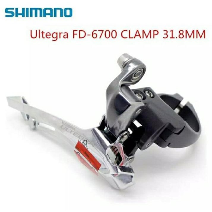 FD FRONT DERAILLEUR SHIMANO ULTEGRA 6700  ALSO ULTEGRA 105 TIAGRA SORA CLARIS DIORE