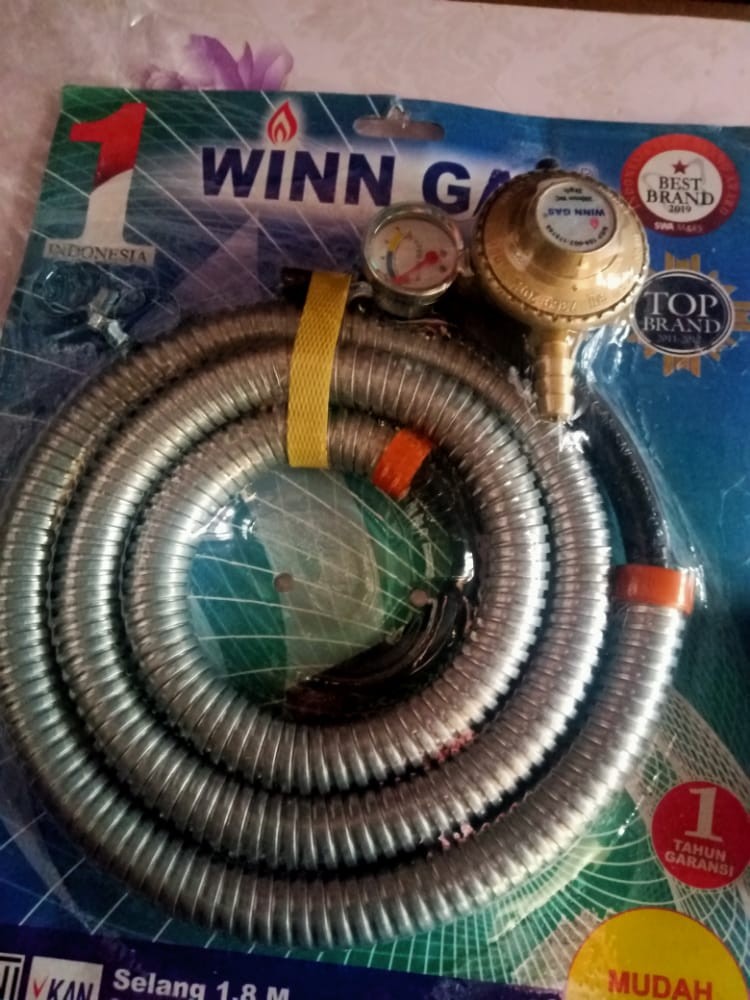 Winn Gas Selang Regulator Kompor Gas Lpg Paket