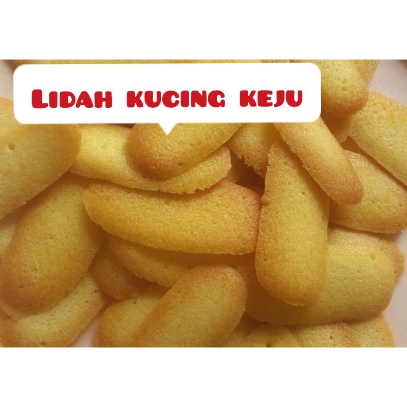 

Lidah kucing keju kue kering