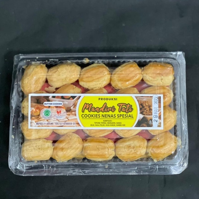 

KUE NASTAR | COOKIES NENAS SPESIAL PRODUKSI MANDIRI TATI