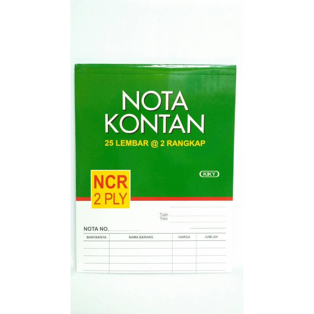 

Termurah Kiky Buku Nota Kontan 2 Ply Besar Offic