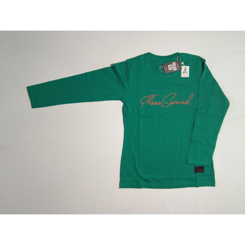 Kaos lengan panjang wanita 3second/ tosca
