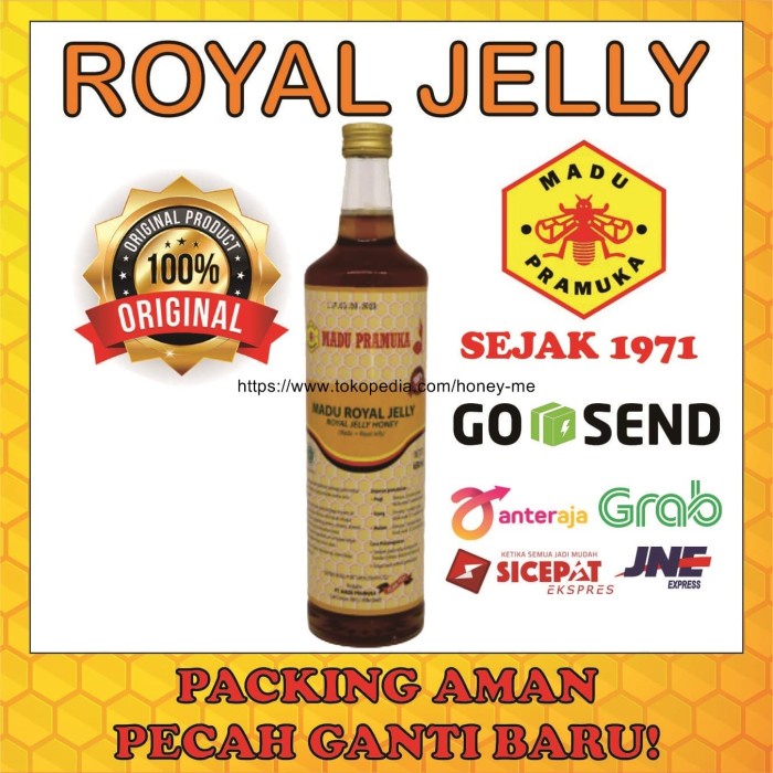 

nh201dd Madu Asli Royal Jelly 650Ml Madu Pramuka Alami Ds201Fs