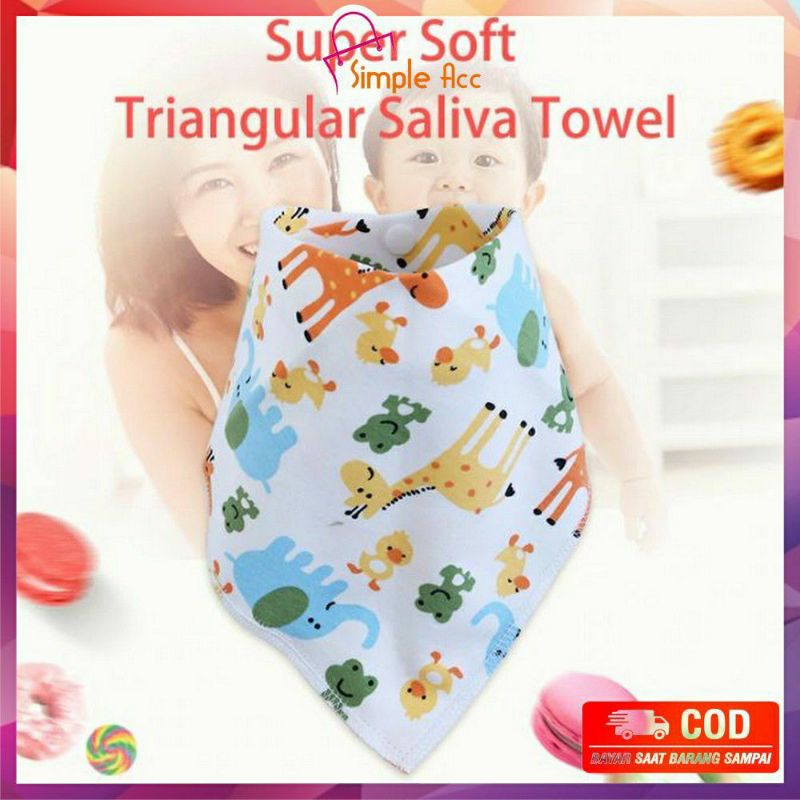 Slabber Bayi Celemek Makan Bayi Lucu Slabber Tempat liur bayi