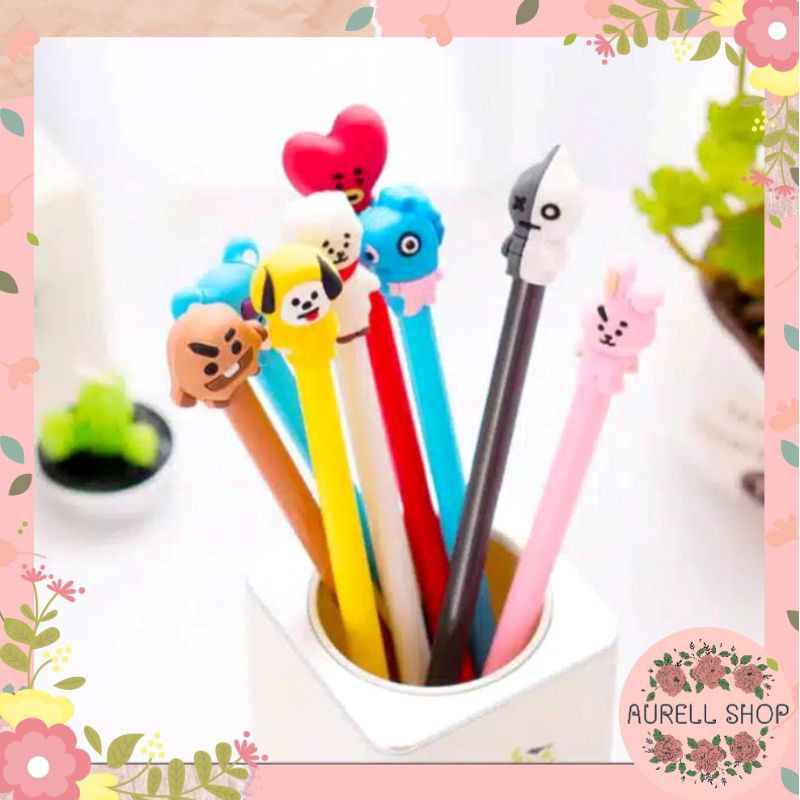 

[ COD ] Bolpoin Karakter Anak Lucu / Bulpen Lucu / Pulpen Anak Lucu
