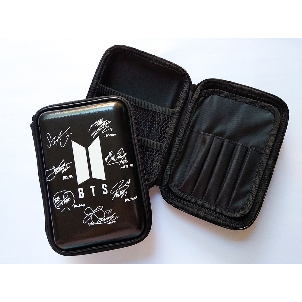 

Tempat pensil hardcase kpop korea bts hitam