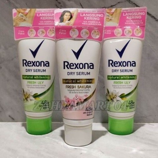 Rexona Deo Dry Serum Natural Brightening Fresh Sakura 50ml