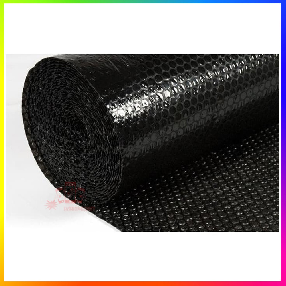 Plastik Buble / Bubble Wrap Roll Bening Hitam 2.8 kg 125cm x 50cm Pembungkus Kado Dan Kemasan Untuk Packing