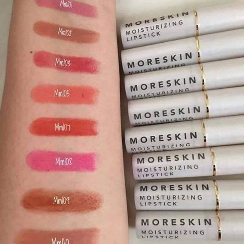 MORESKIN MOIZTURIZING LIPSTIK&MORESKIN MAGIC LIPSTIK