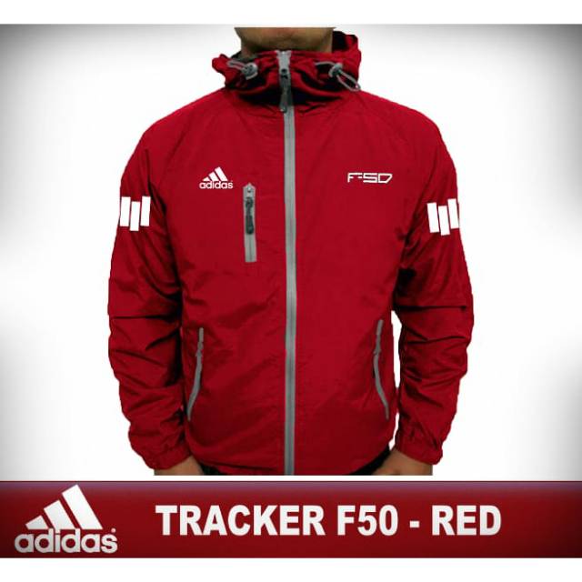 Jaket hodiee adidas red