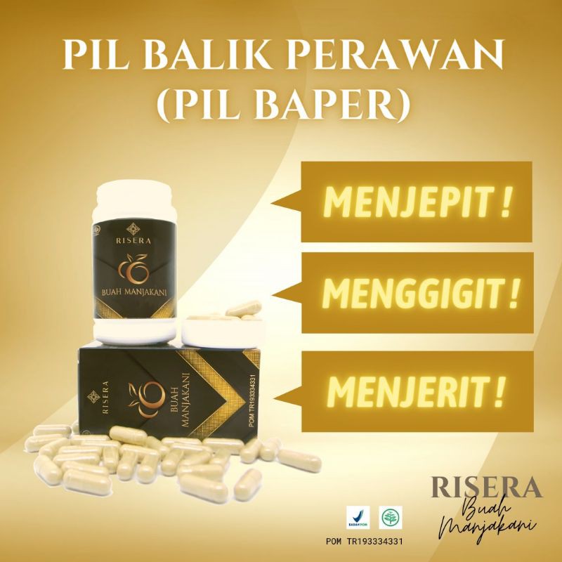 pil perapet/pil baper virall risera buah manjakani isi 60