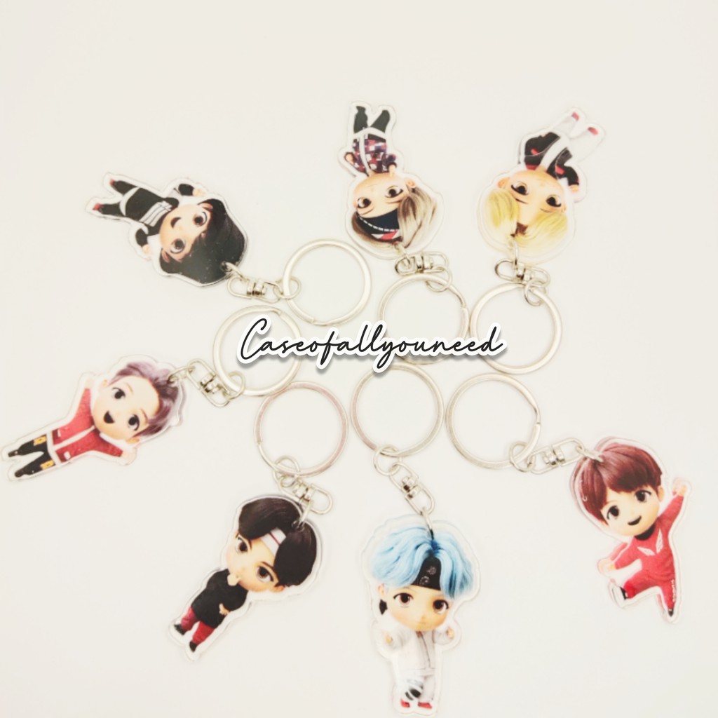 Keychain BTS Gantungan Kunci Tiny Tan Gantungan Kunci Butter