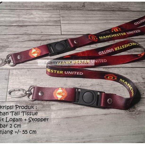 

Tali Lanyard / Tali Id Card / Tali Name Tag - Motif Manchester United DI- 372>>