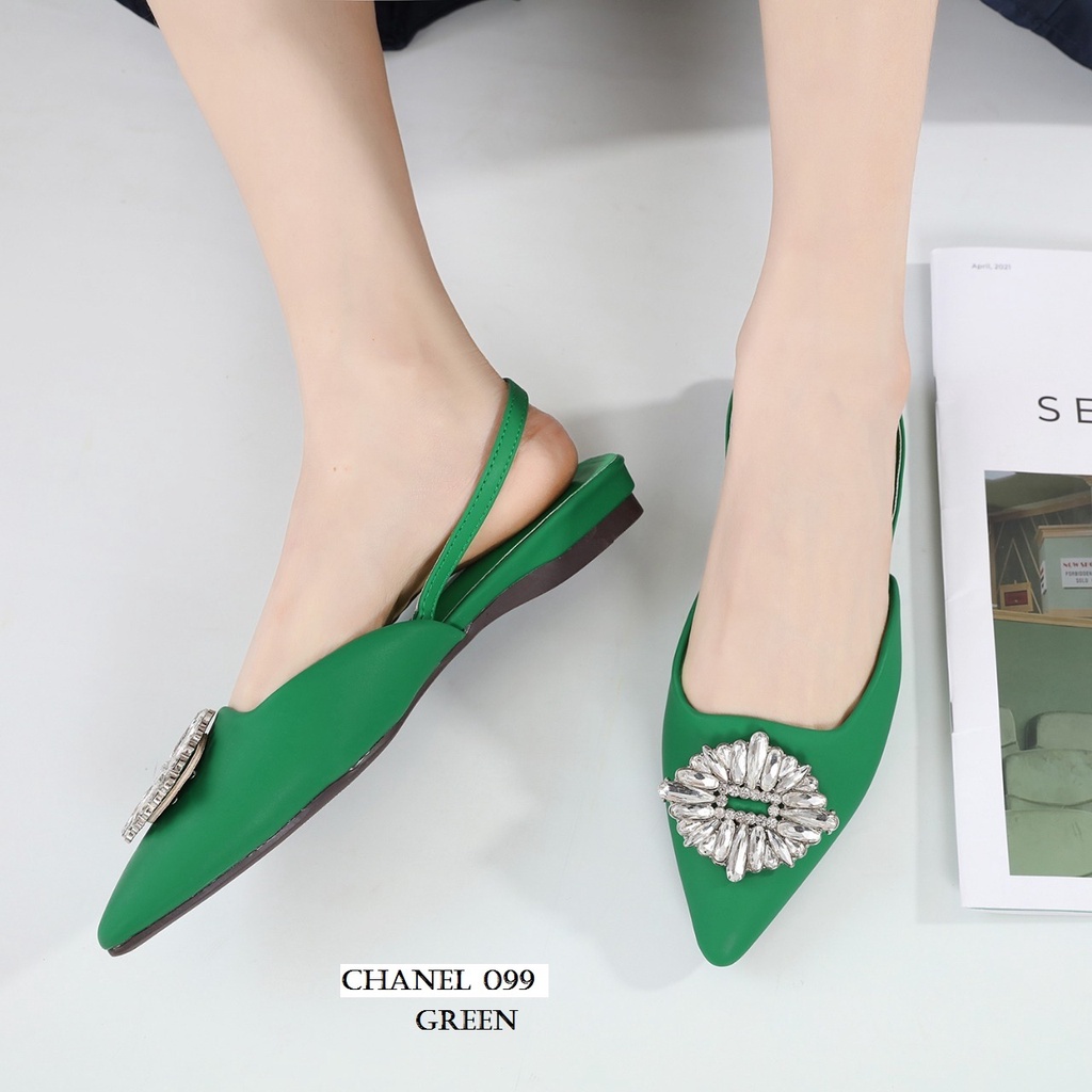 SEPATU FLAT SLINGBACK SHOES 099